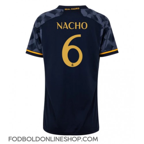 Real Madrid Nacho #6 Udebanetrøje Dame 2023-24 Kortærmet